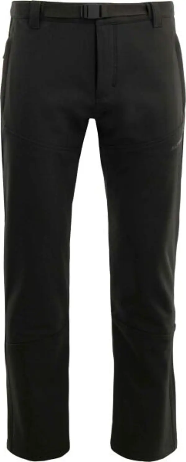 ALPINE PRO ALPINE PRO LOGOB Мъжки панталони от softshell, черно, размер