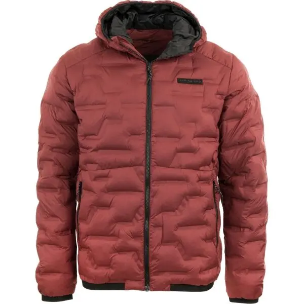 ALPINE PRO ALPINE PRO LOOB Мъжко зимно яке, винен, размер