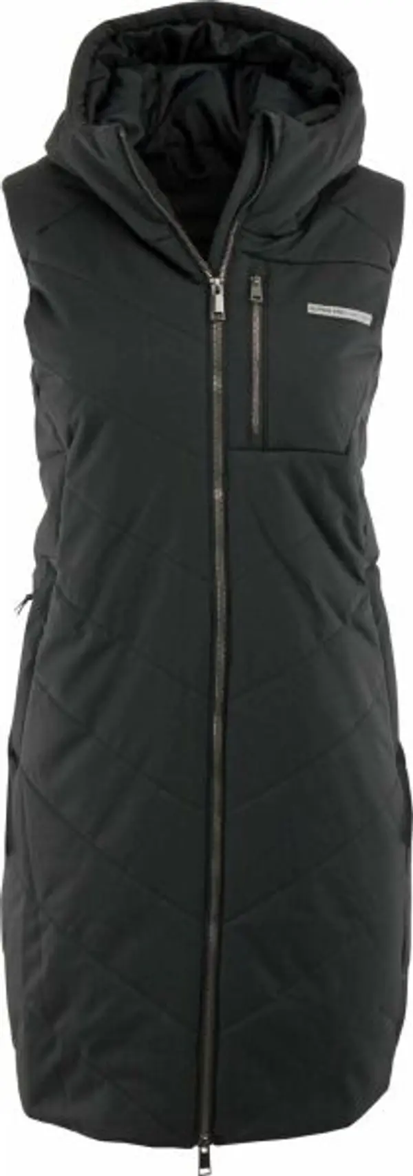 ALPINE PRO ALPINE PRO LOPPA Дамски елек, черно, размер