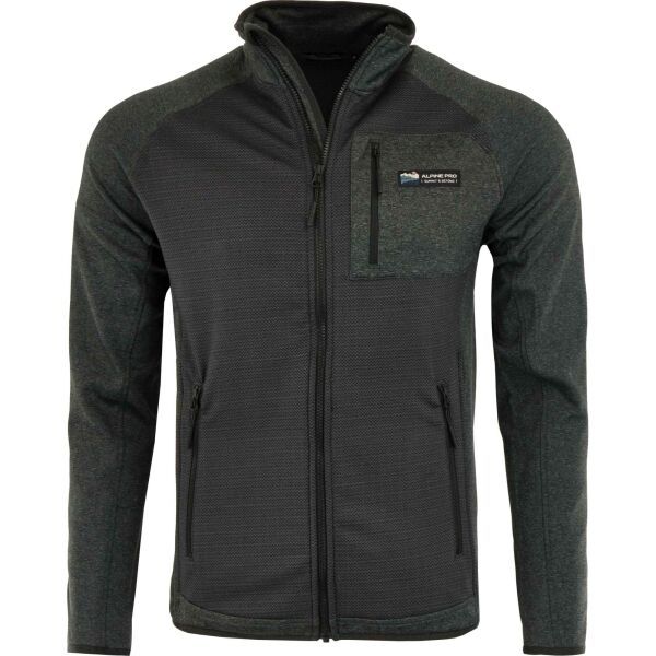 ALPINE PRO ALPINE PRO LOREW Мъжки функционален суитшърт, черно, размер