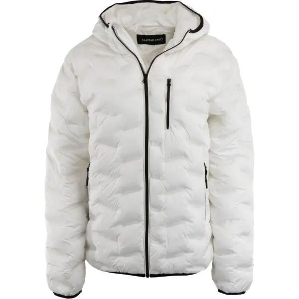 ALPINE PRO ALPINE PRO MARED Мъжко зимно яке, бяло, размер
