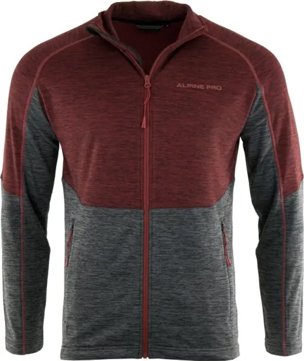 ALPINE PRO ALPINE PRO MIETEN Мъжки суитшърт, червено, размер