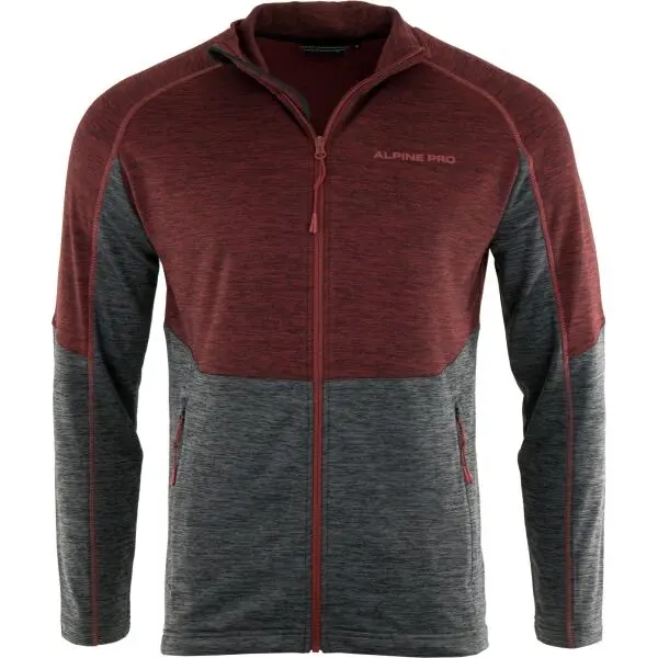 ALPINE PRO ALPINE PRO MIETEN Мъжки суитшърт, червено, размер