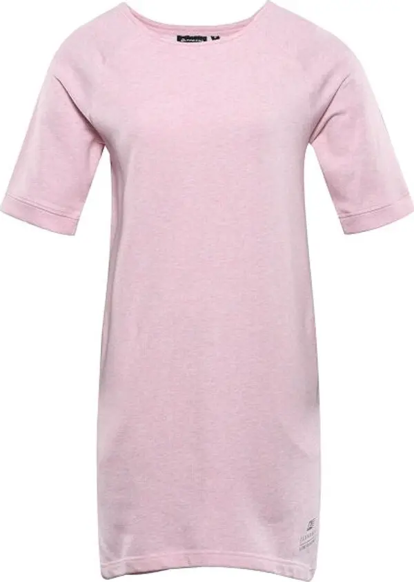 ALPINE PRO ALPINE PRO MOLEDA Дамска памучна рокля, розово, размер