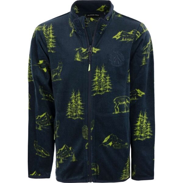 ALPINE PRO ALPINE PRO MRAHO Детски функционален суитшърт, тъмносин, размер
