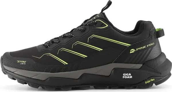 ALPINE PRO ALPINE PRO MURS Мъжки туристически обувки, черно, размер