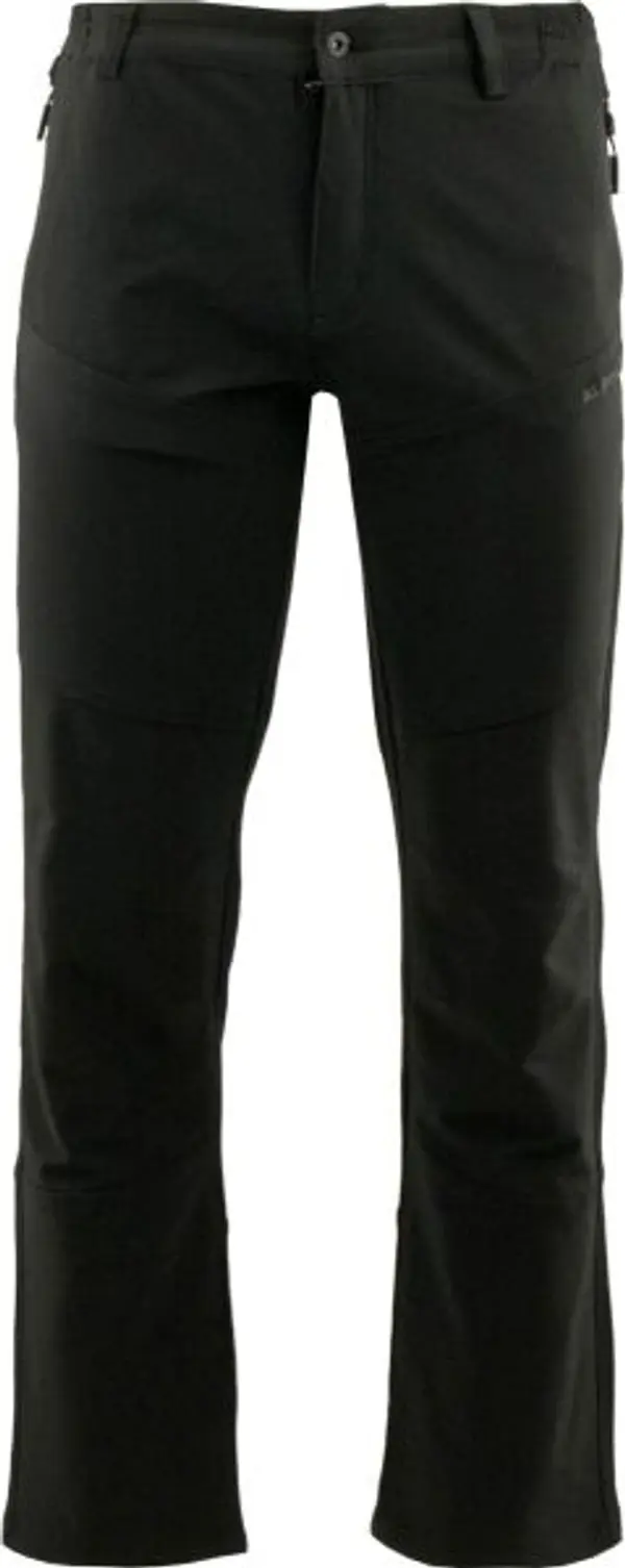 ALPINE PRO ALPINE PRO MUSAR Мъжки панталон от softshell, черно, размер
