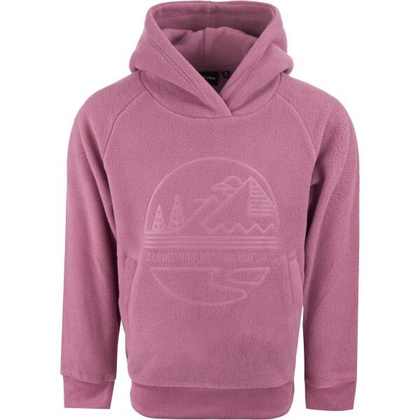 ALPINE PRO ALPINE PRO NAUJO Детски суитшърт, розово, размер
