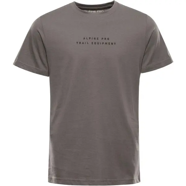 ALPINE PRO ALPINE PRO NESAD Мъжка тениска, сиво, размер
