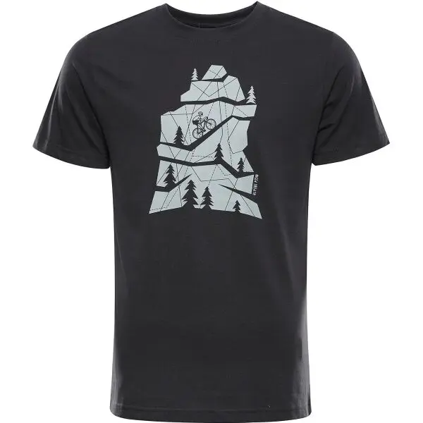 ALPINE PRO ALPINE PRO NESAD Мъжка тениска, тъмносиво, размер