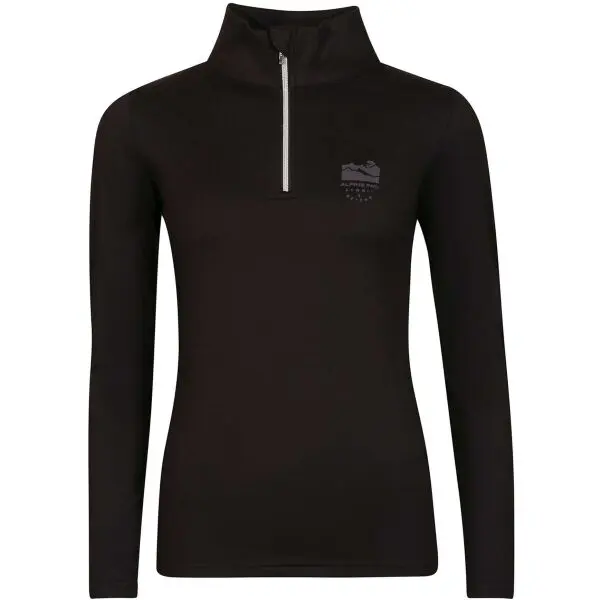 ALPINE PRO ALPINE PRO NIEMA Дамски аутдор суитшърт, черно, размер