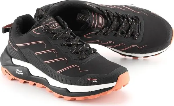 ALPINE PRO ALPINE PRO NOALA Дамски обувки за туризъм, черно, размер