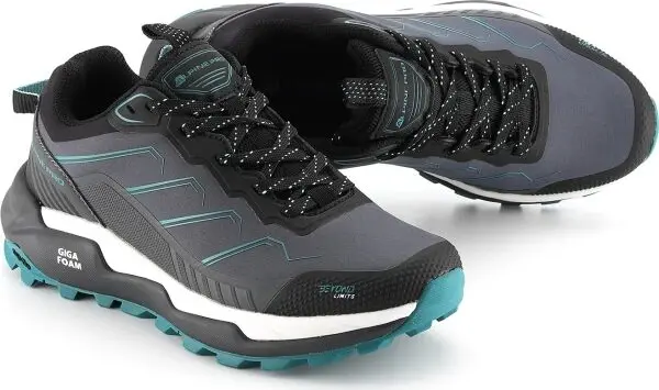 ALPINE PRO ALPINE PRO NOALA Дамски обувки за туризъм, тъмносиво, размер