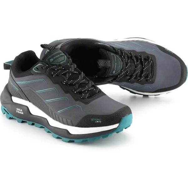 ALPINE PRO ALPINE PRO NOALA Дамски обувки за туризъм, тъмносиво, размер