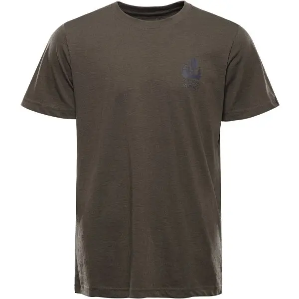 ALPINE PRO ALPINE PRO NOGER Мъжка тениска от немачкаема материя, khaki, размер 4XL