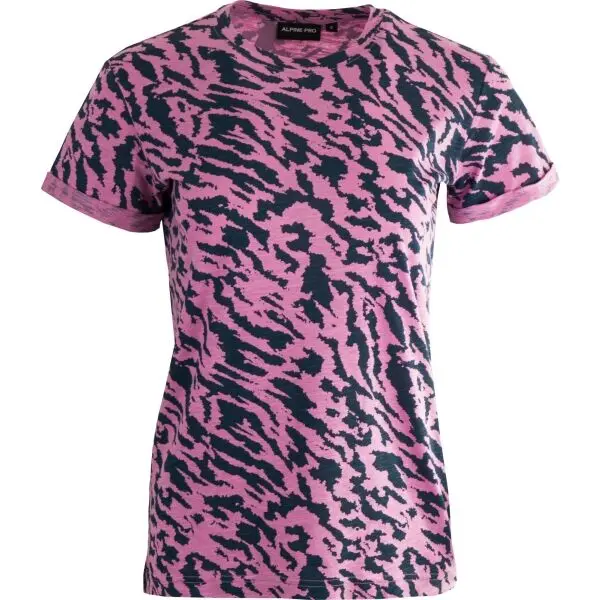 ALPINE PRO ALPINE PRO NUGRA Дамска тениска, розово, размер