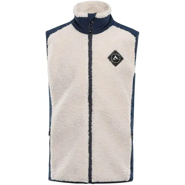 ALPINE PRO ALPINE PRO OFESO Детско поларено елече, бежово, размер 140-146