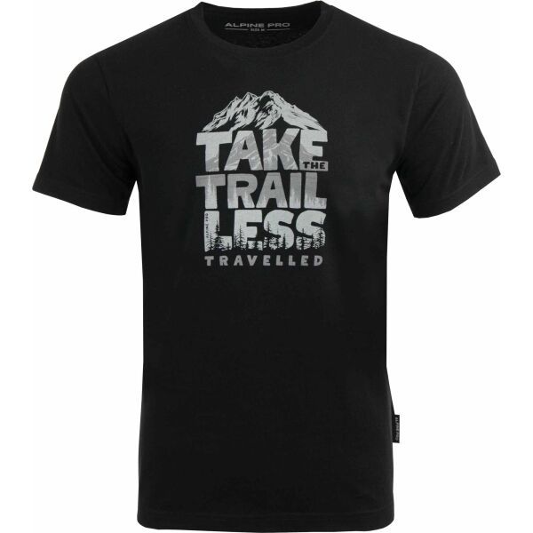 ALPINE PRO ALPINE PRO OHER Мъжка тениска, черно, размер