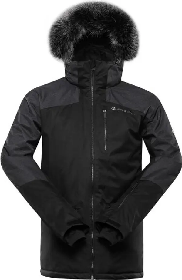 ALPINE PRO ALPINE PRO OLAD Мъжко ски яке, черно, размер