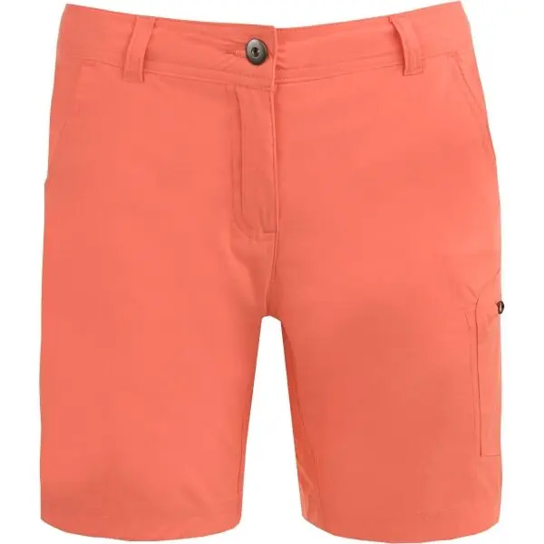 ALPINE PRO ALPINE PRO OLESA Дамски аутдор къси панталони, цвят сьомга, размер