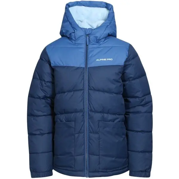 ALPINE PRO ALPINE PRO OLIQA Детско зимно яке с мембрана, тъмносин, размер 116-122