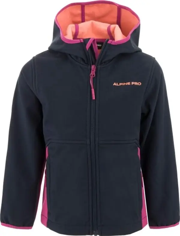 ALPINE PRO ALPINE PRO OLSO Яке за момичета, тъмносин, размер 128-134