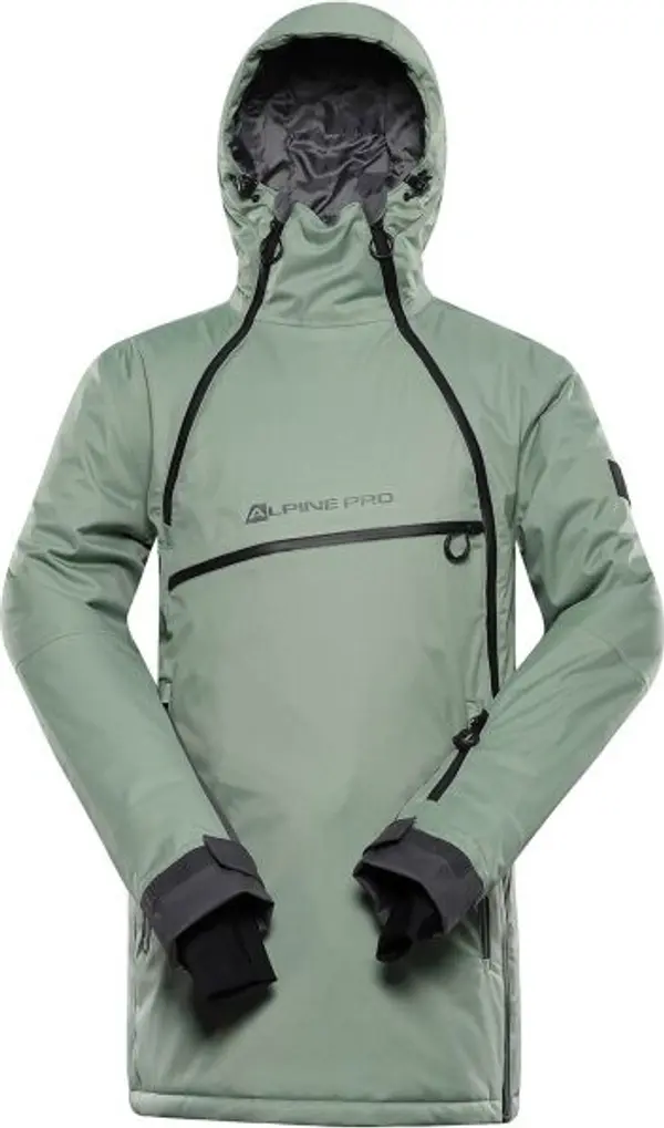 ALPINE PRO ALPINE PRO OMEQ Мъжко ски яке, зелено, размер
