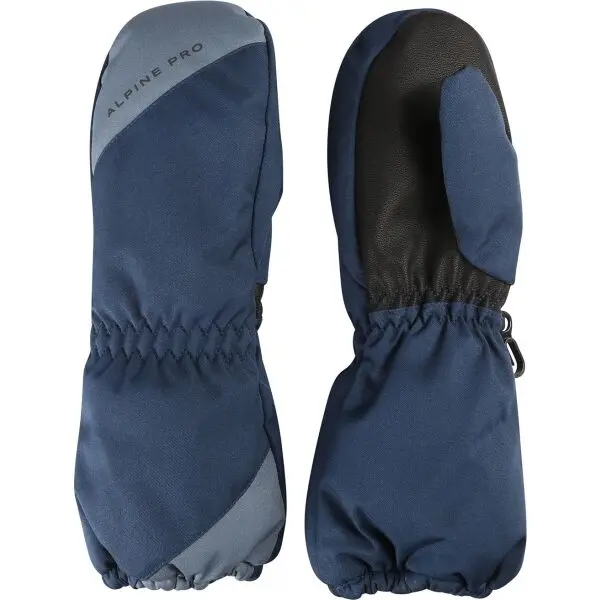 ALPINE PRO ALPINE PRO ORELO Детски зимни ръкавици, тъмносин, размер