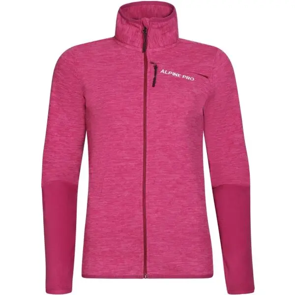 ALPINE PRO ALPINE PRO ORFHANA Дамски суитшърт, розово, размер
