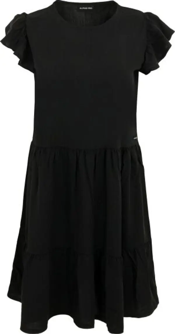 ALPINE PRO ALPINE PRO OZERA Дамска рокля, черно, размер