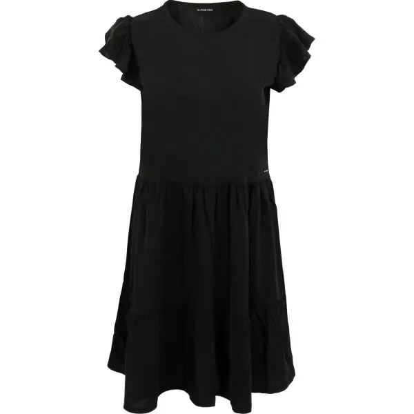 ALPINE PRO ALPINE PRO OZERA Дамска рокля, черно, размер