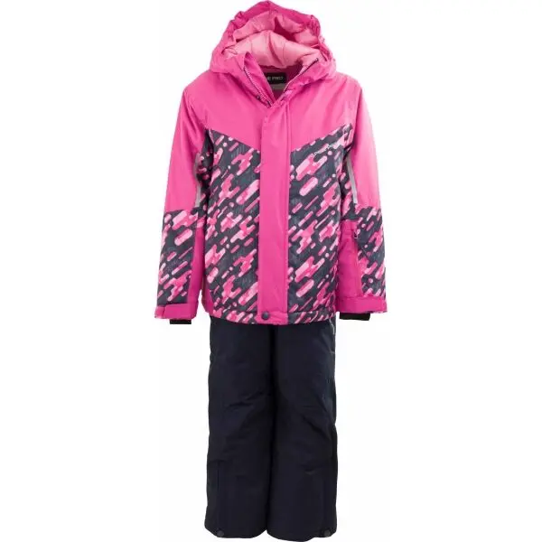 ALPINE PRO ALPINE PRO PERGO Детски ски комплект, розово, размер 116-122
