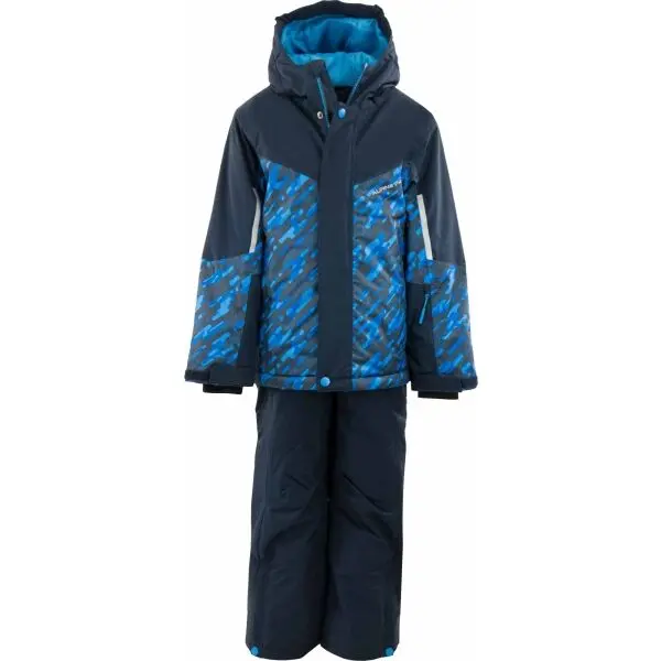 ALPINE PRO ALPINE PRO PERGO Детски ски комплект, тъмносин, размер 152-158