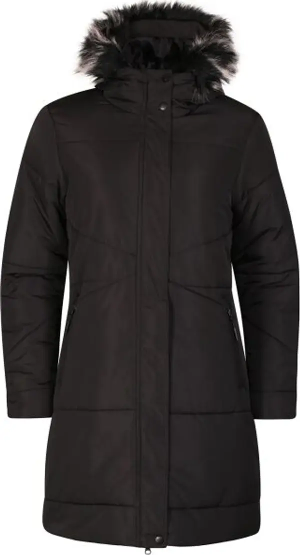 ALPINE PRO ALPINE PRO PREBA Дамско палто, черно, размер