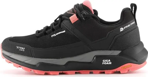 ALPINE PRO ALPINE PRO QEDE 2 Момичешки туристически обувки, черно, размер