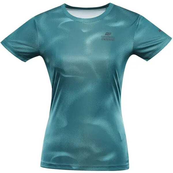 ALPINE PRO ALPINE PRO QUATRA Дамска функционална тениска, зелено, размер