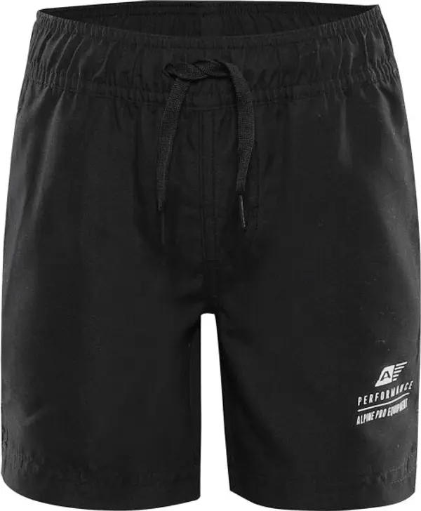 ALPINE PRO ALPINE PRO QUILO Детски шорти, черно, размер 164-170