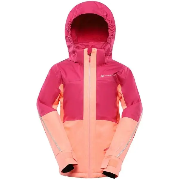 ALPINE PRO ALPINE PRO REAMO Детско ски яке, розово, размер 104-110