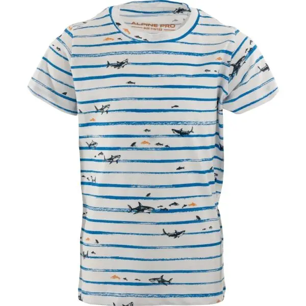 ALPINE PRO ALPINE PRO REFO Детска тениска, бяло, размер 104-110