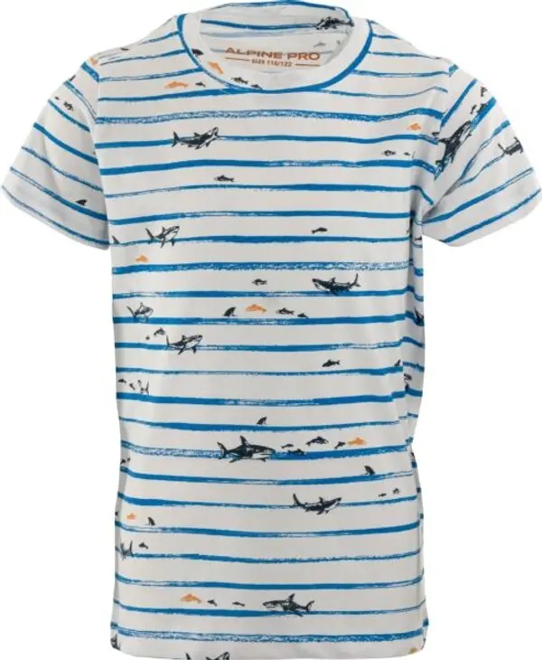 ALPINE PRO ALPINE PRO REFO Детска тениска, бяло, размер 152-158