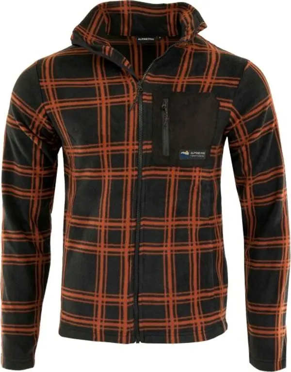 ALPINE PRO ALPINE PRO RESEW Мъжко флийс горнище, черно, размер