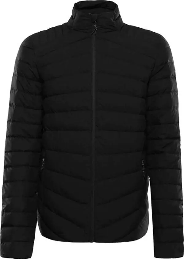 ALPINE PRO ALPINE PRO RETER Мъжко пухено яке, черно, размер