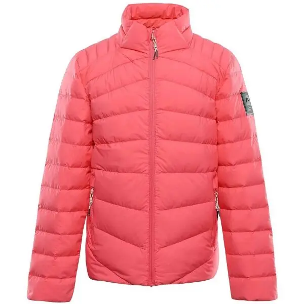 ALPINE PRO ALPINE PRO RETERO Детско ултралеко пухено яке, червено, размер 128-134