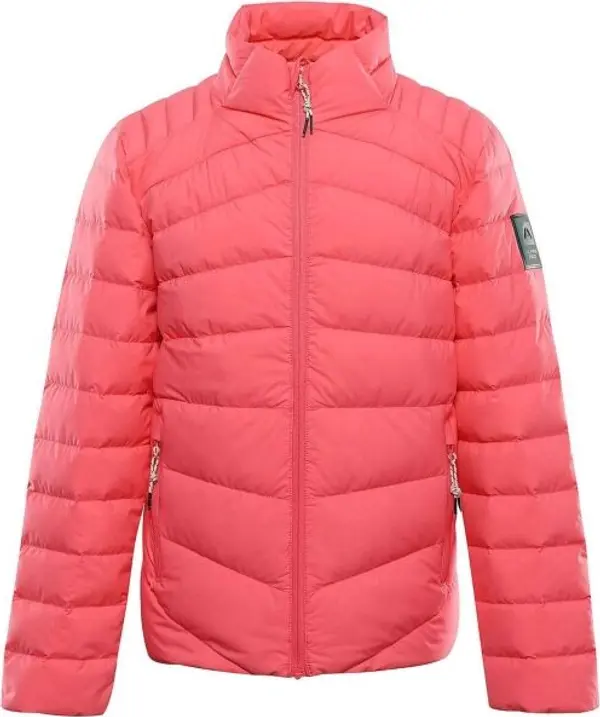 ALPINE PRO ALPINE PRO RETERO Детско ултралеко пухено яке, червено, размер 164-170