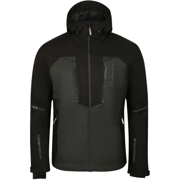 ALPINE PRO ALPINE PRO REWED Мъжко ски яке, черно, размер