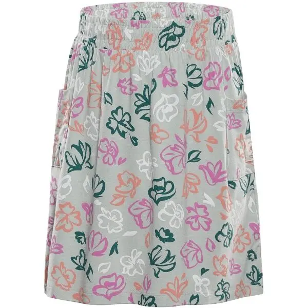 ALPINE PRO ALPINE PRO REWO Детска лятна пола, светло-зелено, размер 140-146