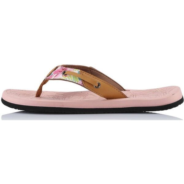 ALPINE PRO ALPINE PRO RICCA Дамски джапанки, розово, размер