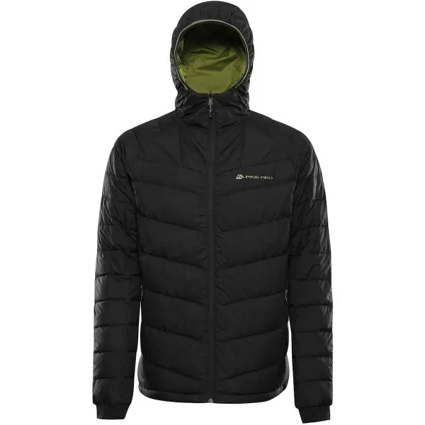 ALPINE PRO ALPINE PRO ROGIT 2 Мъжко двулицево пухено яке, черно, размер