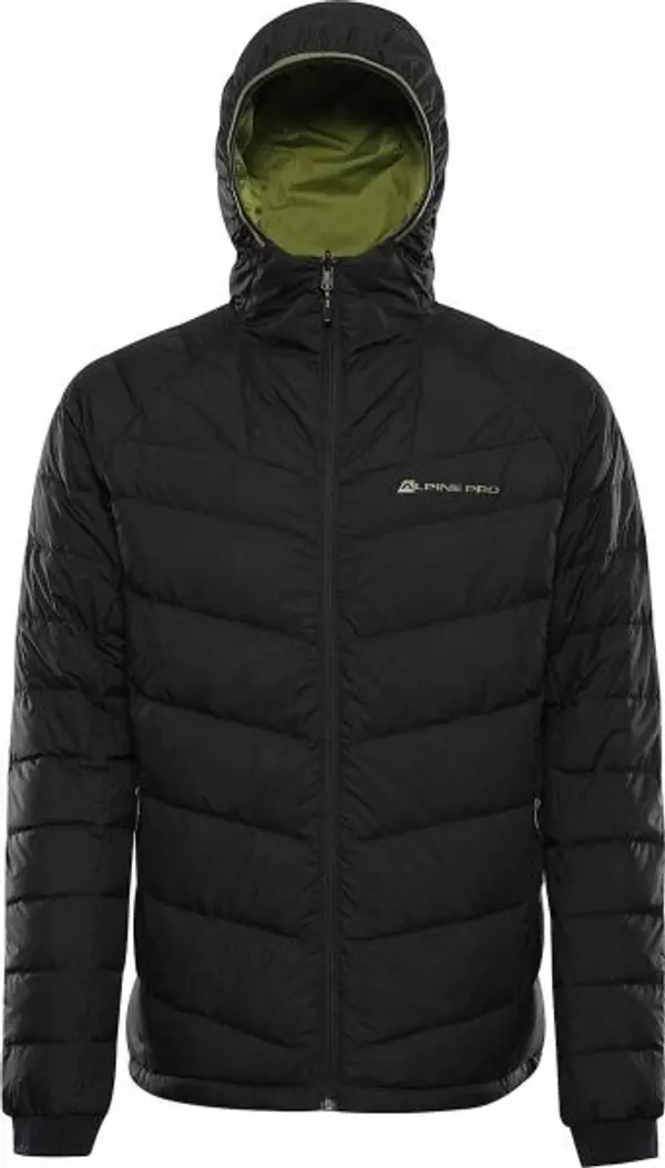 ALPINE PRO ALPINE PRO ROGIT 2 Мъжко двулицево пухено яке, черно, размер