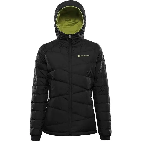 ALPINE PRO ALPINE PRO ROGITA 2 Дамско зимно пухено яке, черно, размер